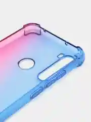 Голубой чехол градиентный Xiaomi Redmi Note 8/8T/9/9T/9A/7/7A/8A/10/11/9C/10C Pro/K40