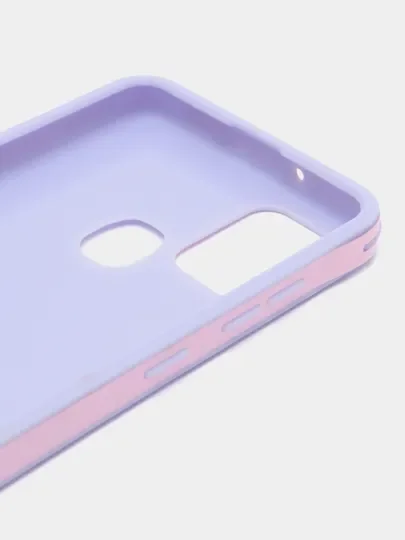 Лавандовый силиконовый чехол Racy для Samsung A20/A21S/A30/A31/A41/A81/A91/A30S/A50/A71