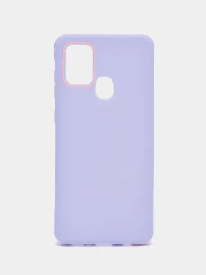 Лавандовый силиконовый чехол Racy для Samsung A20/A21S/A30/A31/A41/A81/A91/A30S/A50/A71