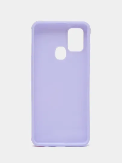 Лавандовый силиконовый чехол Racy для Samsung A20/A21S/A30/A31/A41/A81/A91/A30S/A50/A71
