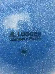 Синий мяч для художественной гимнастики 15 см диаметр с блестками,Lugger