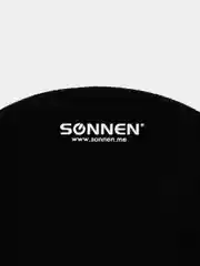 Коврик для мыши с подушкой под запястье Sonnen, полиуретан + лайкра, 250х220х20мм, черный