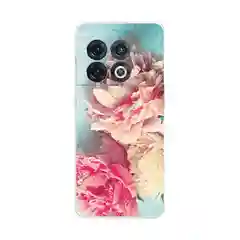 Конфетный силиконовый чехол на OnePlus 10 Pro 5G / Ван Плас 10 Про 5G с рисунком, защита камеры
