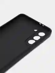 Черный чехол Samsung Galaxy S21, Самсунг Галакси С21 прозрачный силиконовый