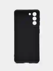 Черный чехол Samsung Galaxy S21, Самсунг Галакси С21 прозрачный силиконовый