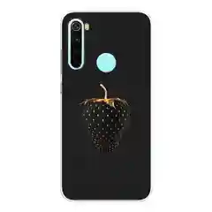 Разноцветный силиконовый чехол на Xiaomi Redmi Note 8 / Сяоми Редми Нот 8 с рисунком, защита камеры