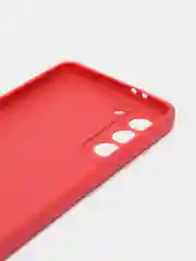 Коралловый чехол Samsung Galaxy S21, Самсунг Галакси С21 прозрачный силиконовый
