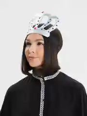 Серый металлик карнавальная корона "Король"