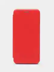 Красный чехол-книжка для Infinix Smart 6, Инфиникс Смарт 6