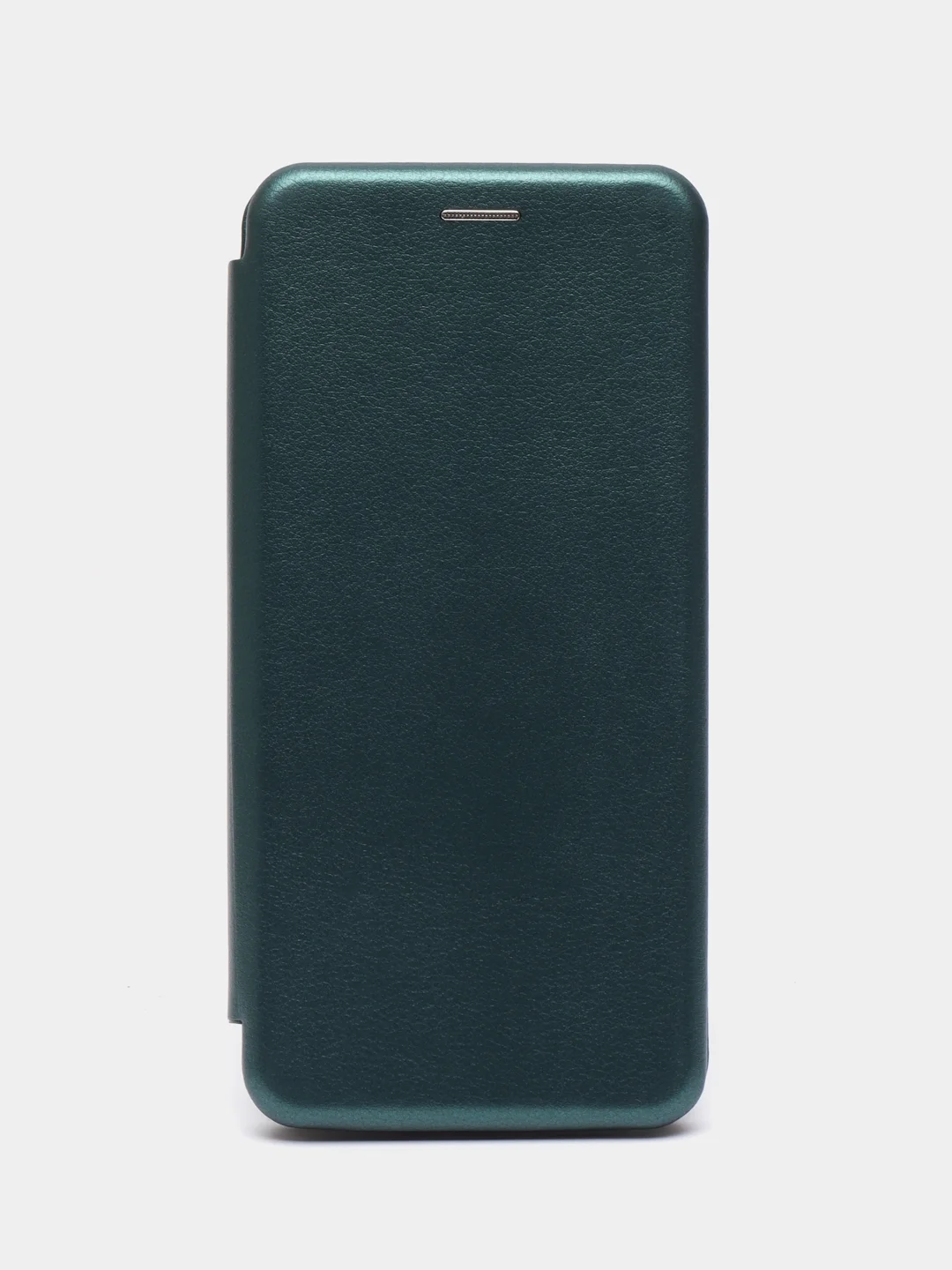 Тёмно-зелёный чехол-книжка для Infinix Smart 6, Инфиникс Смарт 6