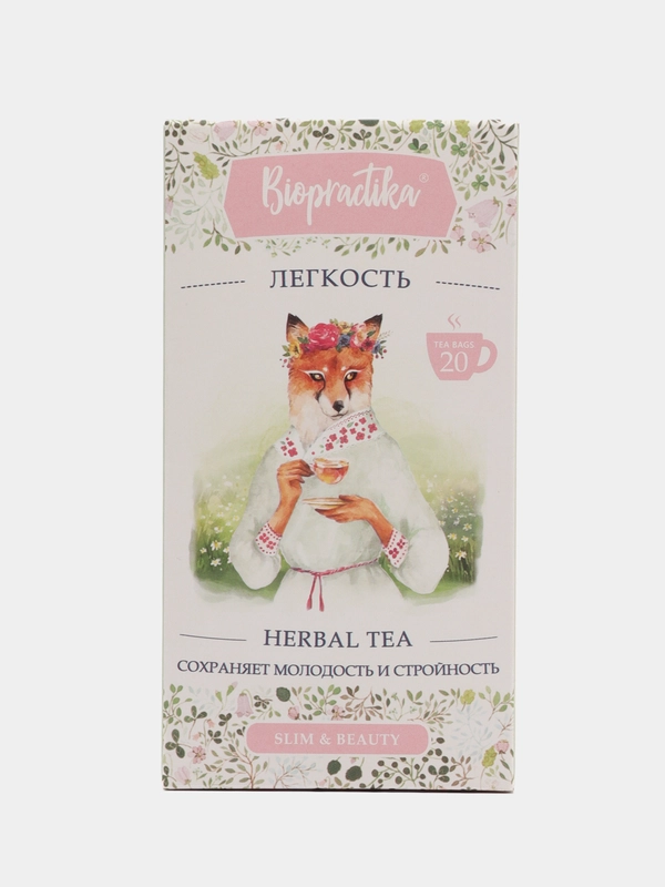 Чай травяной Biopractikа Легкость, 40 гр