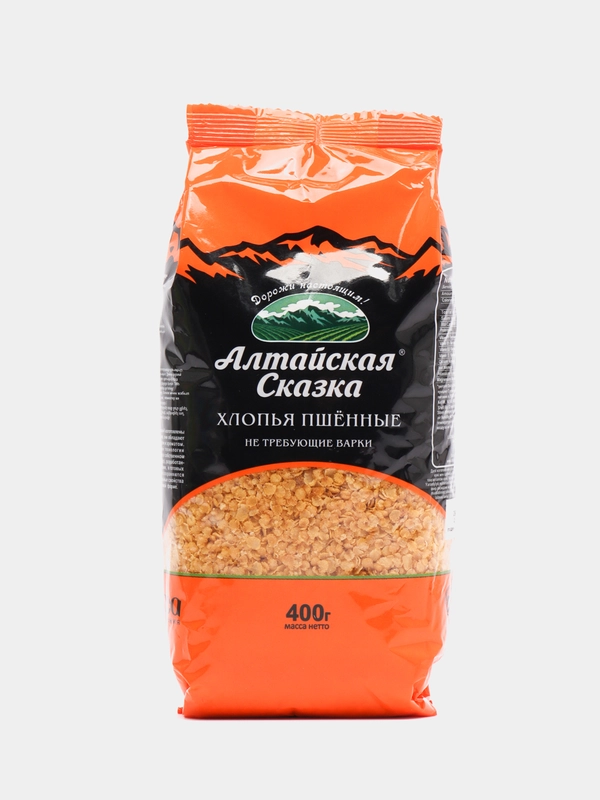 Хлопья пшенные "Алтайская Сказка", 400 гр купить по цене 82 ₽ в ...