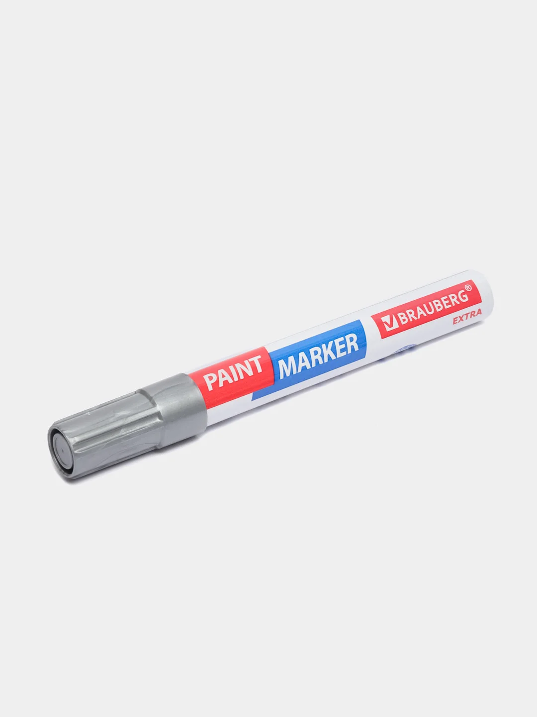 Маркер-краска лаковый EXTRA (paint marker) 4мм, НАБОР 2 цвета, ЗОЛОТОЙ/СЕРЕБРЯНЫЙ,BRAUBERG
