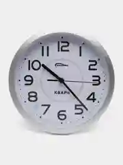 Серебряный часы настенные "Космос"