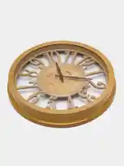 Коричневый часы настенные "Космос"