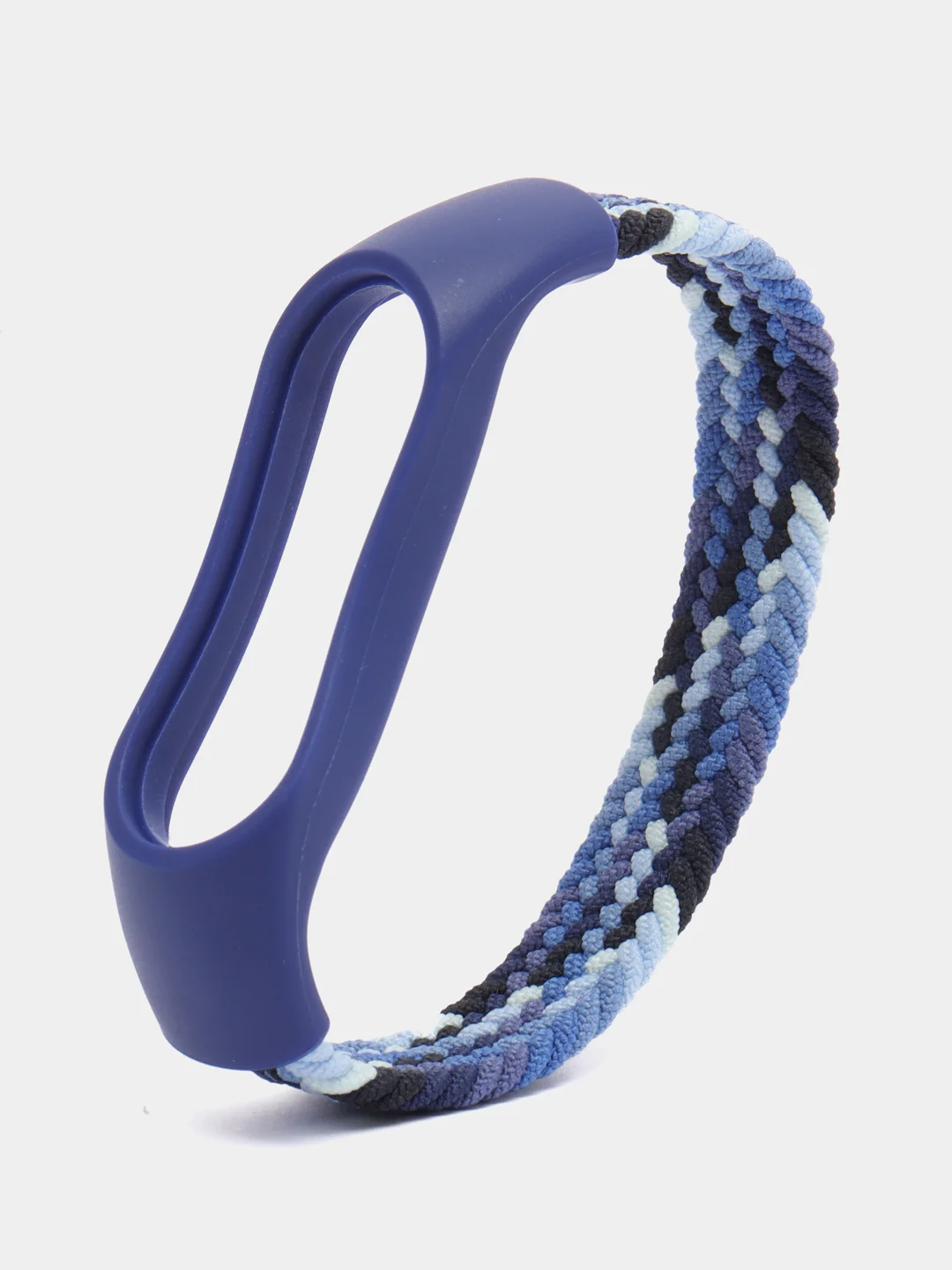 Темно-синий ремешок матерчатый, для Xiaomi Mi Band 3, 4, 5, 6, 7