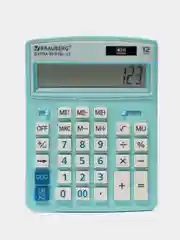 Калькулятор настольный электронный обычный Brauberg Extra Pastel-12-lb (206x155 мм)