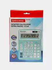 Калькулятор настольный электронный обычный Brauberg Extra Pastel-12-lb (206x155 мм)