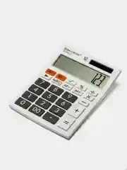 Калькулятор настольный электронный обычный Brauberg Ultra-12-wt (192x143 мм), 12 разрядов