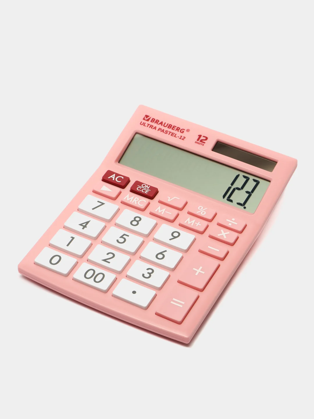 Калькулятор настольный электронный BRAUBERG ULTRA PASTEL-12-PK (192x143мм), 250503