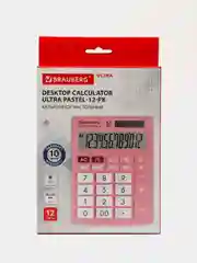 Калькулятор настольный электронный BRAUBERG ULTRA PASTEL-12-PK (192x143мм), 250503