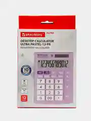 Калькулятор настольный электронный обычный Brauberg Ultra Pastel-12-pr (192x143 мм)