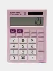 Калькулятор настольный электронный обычный Brauberg Ultra Pastel-12-pr (192x143 мм)