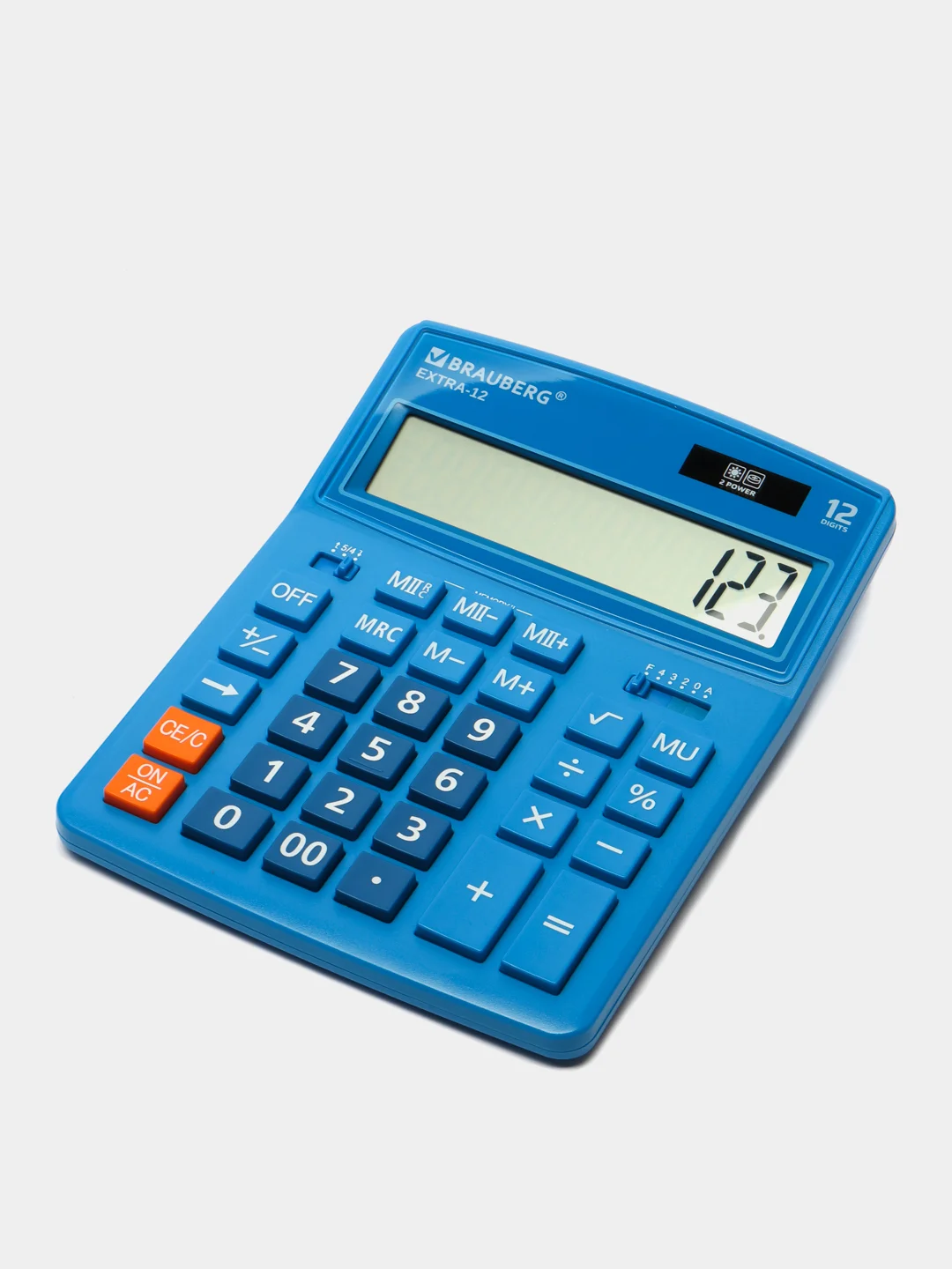 Калькулятор настольный электронный обычный Brauberg Extra-12-bu (206x155 мм)