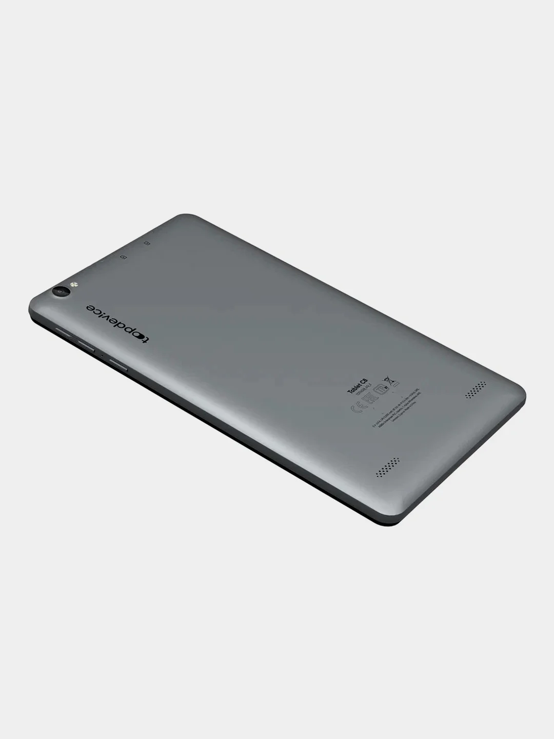 Серый планшет Topdevice Tablet С8, 4G, 8", 3+32 Gb