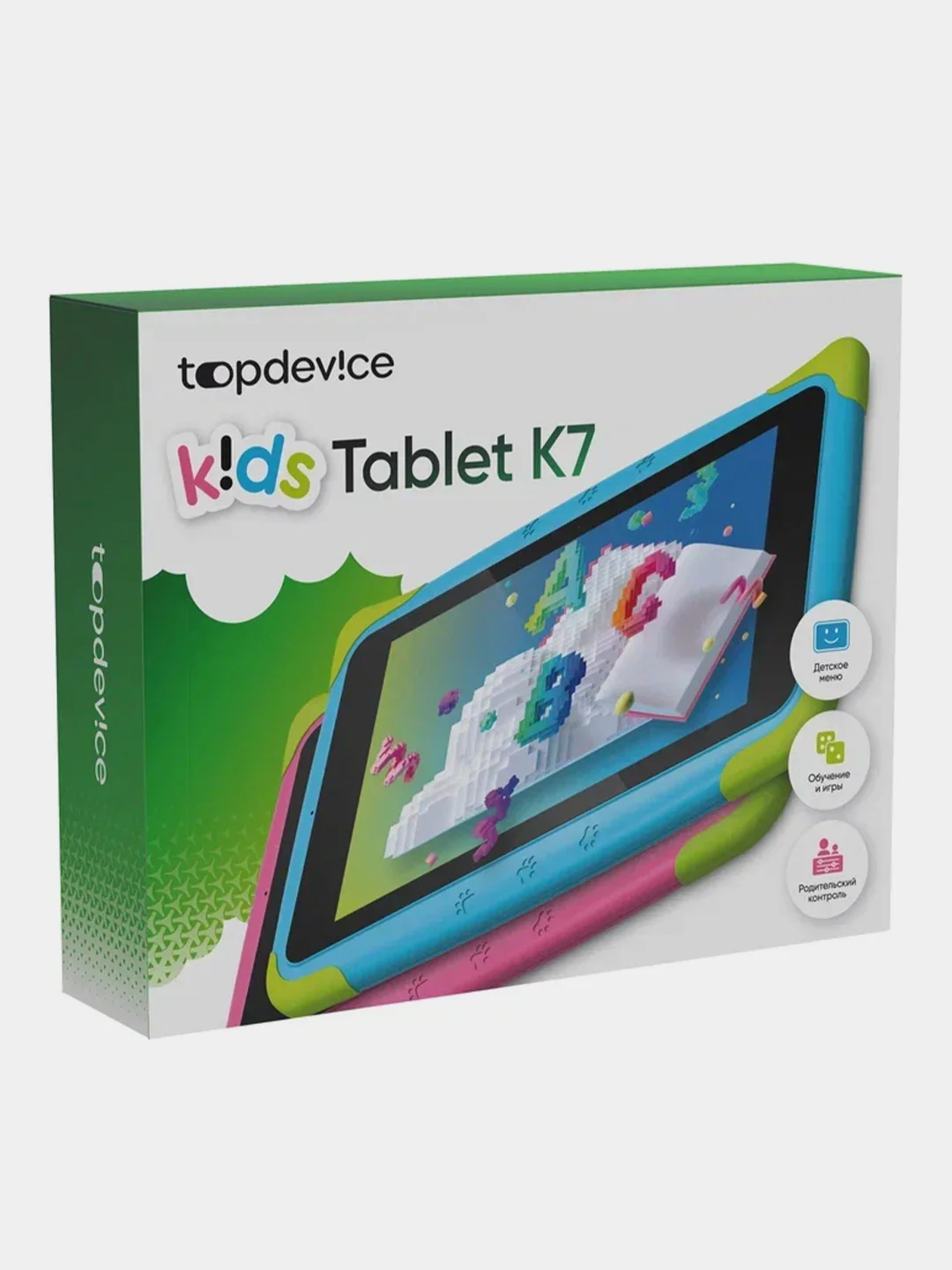 Голубой детский планшет Topdevice Kids Tablet K7, Wi-Fi, 7", 2+16 Gb