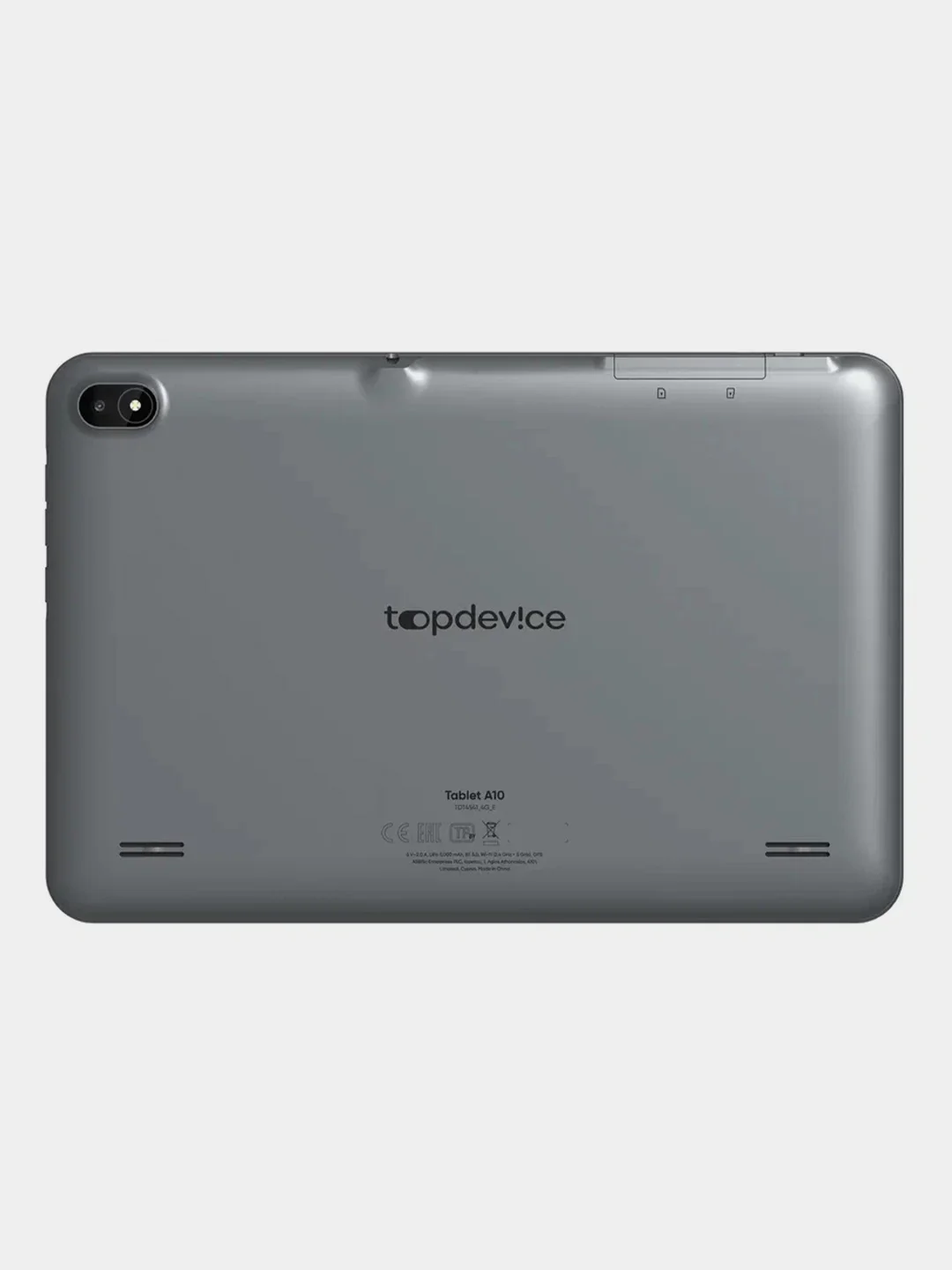 Серый планшет Topdevice Tablet А10, 4G, 10.1", 3+32 Gb