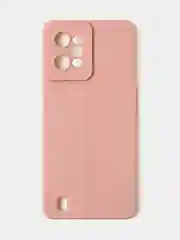 Пудровый чехол для Realme C31 (4G), матовый, с дополнительной защитой камеры