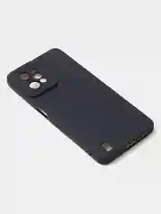 Черный чехол для Realme C31 (4G), матовый, с дополнительной защитой камеры