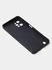 Черный чехол для Realme C31 (4G), матовый, с дополнительной защитой камеры