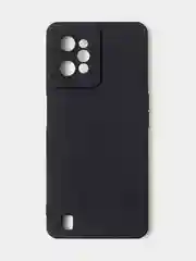 Черный чехол для Realme C31 (4G), матовый, с дополнительной защитой камеры