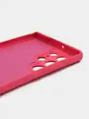 Вишнёвый чехол силиконовый для Samsung Galaxy S22 Ultra (Самсунг Галакси С22 Ультра)