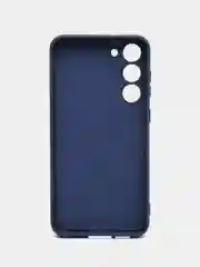 Темно-синий чехол для Samsung Galaxy S23 Plus (Самсунг Галакси С23 Плюс), силиконовый