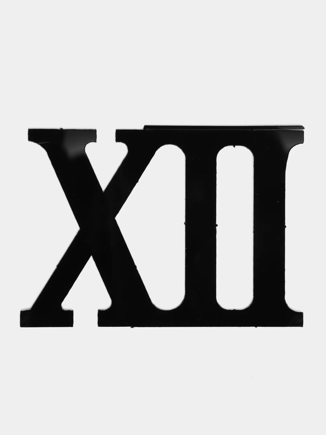 Угольный настенные 3D часы самоклеющиеся
