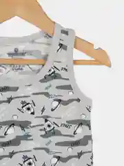 Синий майка для мальчика Baykar, 3 шт