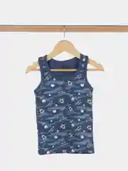Синий майка для мальчика Baykar, 3 шт