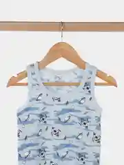 Синий майка для мальчика Baykar, 3 шт