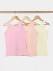 Бежевый майка для девочки Baykar, 3 шт