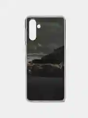 Тёмно-серый чехол для Samsung Galaxy A04S / A13, Самсунг Галакси А04С / А13 5G, с рисунком