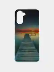 Морской чехол Realme 10 (Реалми 10), силиконовый, с рисунком