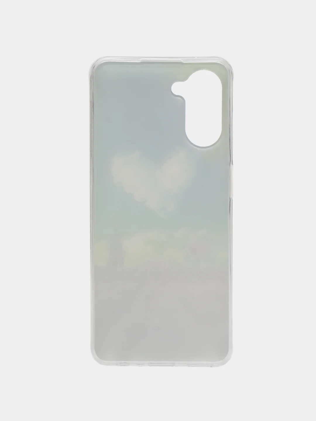Лавандовый чехол Realme 10 (Реалми 10), силиконовый, с рисунком