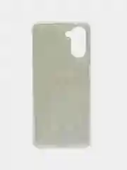 Серый чехол Realme 10 (Реалми 10), силиконовый, с рисунком