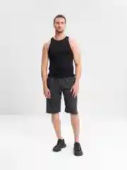 Черный майка спортивная