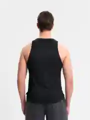 Черный майка спортивная