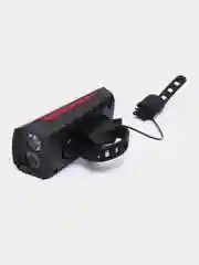 Велосипедный фонарь светодиодный MT-003 с солнечной батареей (3000mAh) с клаксоном