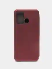 Бежевый чехол-книжка для INFINIX HOT 12 PLAY